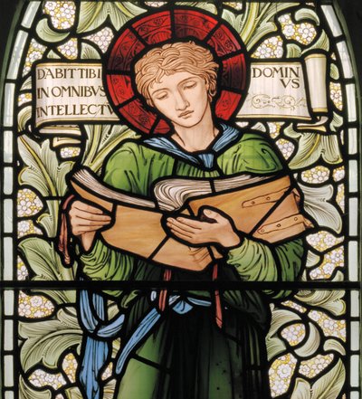 Timotheüs (detail) door Edward Coley and Dearle Burne Jones