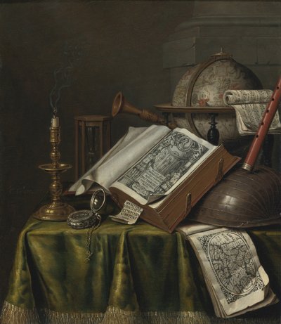 Vanitas Stilleven door Edward Collier