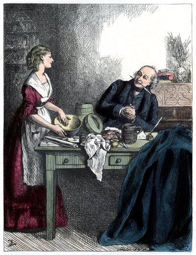 Martin Chuzzlewit door Charles Dickens door Edward Dalziel