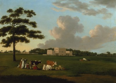 Bulwell Hall, Nottingham door Edward Dayes