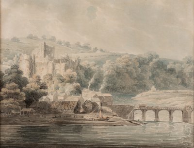 Chepstow Kasteel door Edward Dayes