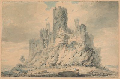 Conway Castle, Caernarvonshire door Edward Dayes