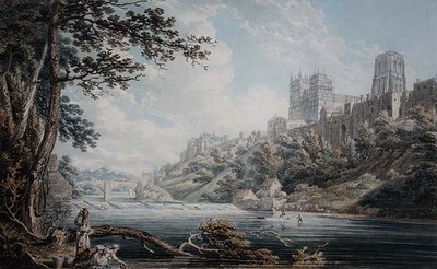 Kathedraal van Durham door Edward Dayes