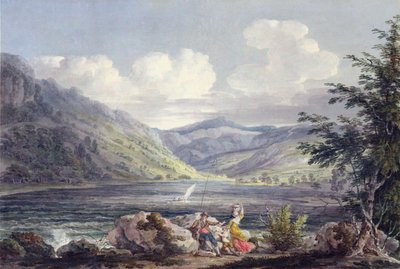 Haweswater, Westmoreland, c.1795 door Edward Dayes