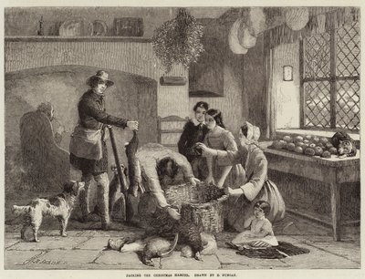 Het Kerstpakket Inpakken door Edward Duncan