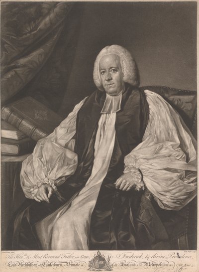 Lord Aartsbisschop van Canterbury door Edward Fisher