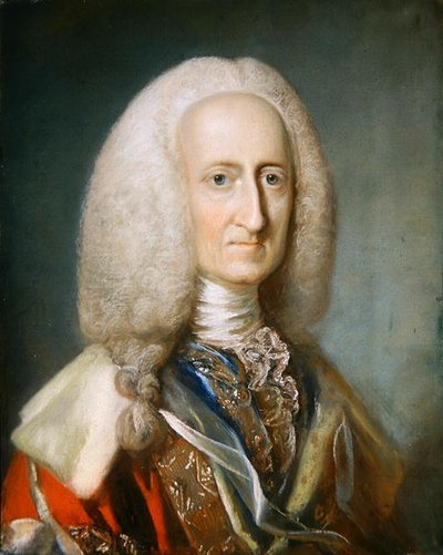 Portret van George door Edward Francis Cunningham