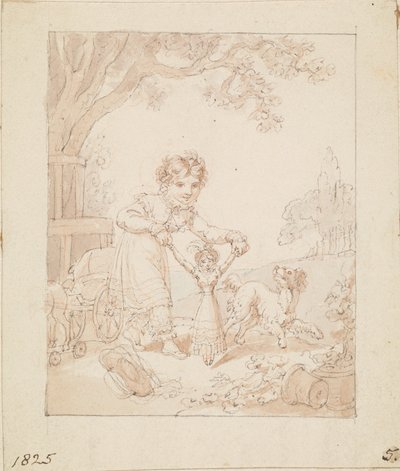 Illustratie voor De Nieuwe Pop: Zonder Titel door Edward Francis Burney