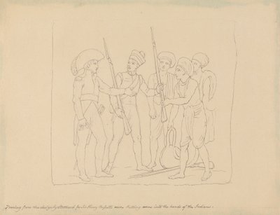 Wapens Geven aan de Indianen door Edward Francis Burney