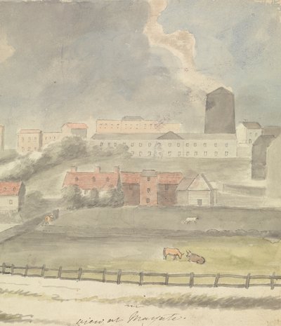 Uitzicht op Margate door Edward Francis Burney