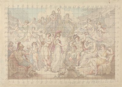 Huwelijk van een god door Edward Francis Burney
