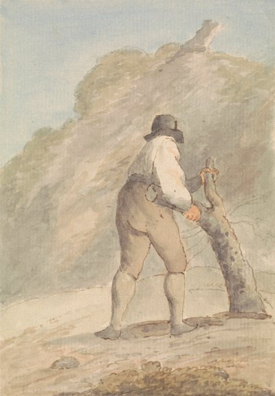 Houthakker door Edward Francis Burney