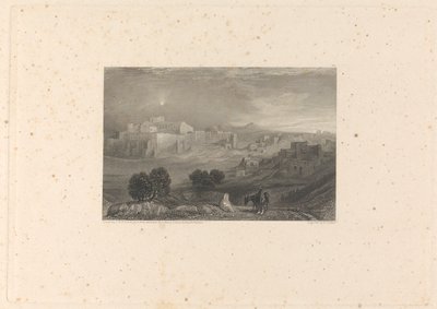 Bethlehem door Edward Francis Finden