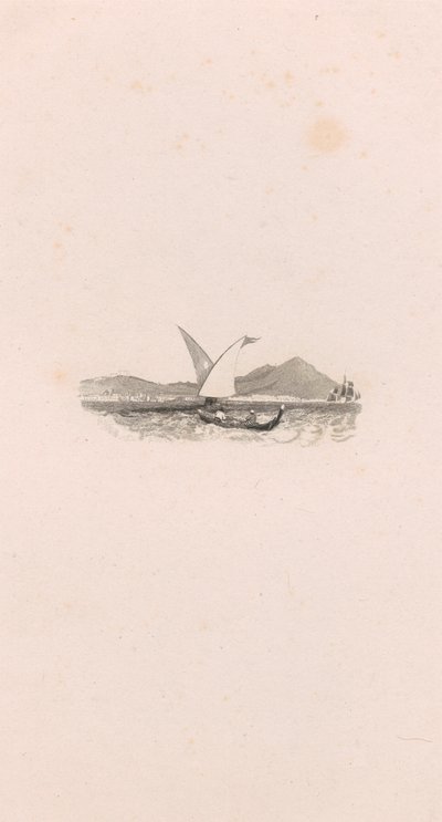 Napels (vignet) door Edward Goodall