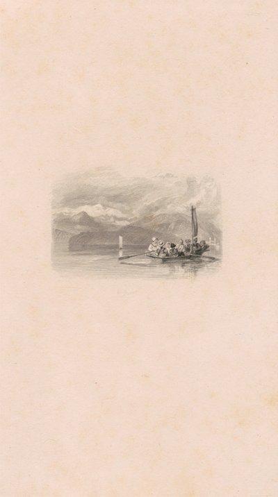Het Meer van Genève door Edward Goodall