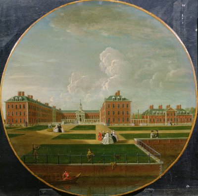 Chelsea Hospital, c.1746 door Edward Haytley