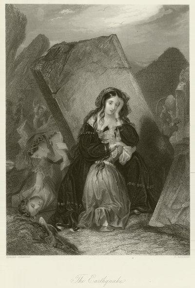 De aardbeving door Edward Henry Corbould