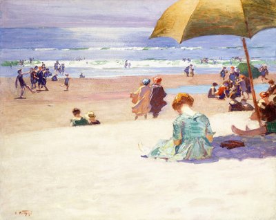 Uurgetijde door Edward Henry Potthast
