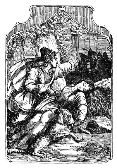 De Twaalf Jagers, 1901 door Edward Henry Wehnert