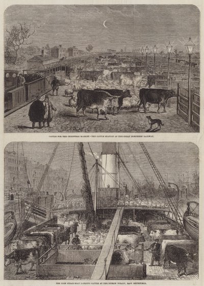 Vee voor de Kerstmarkt door Edward Hull