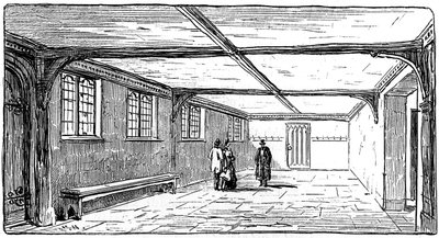 Het Guildhall, Stratford-upon-Avon, Warwickshire door Edward Hull