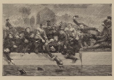 De sortie van een haas door Edward John Gregory