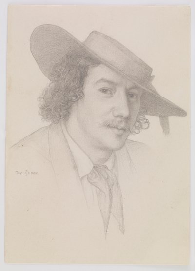 Portret van Whistler door Edward John Poynter