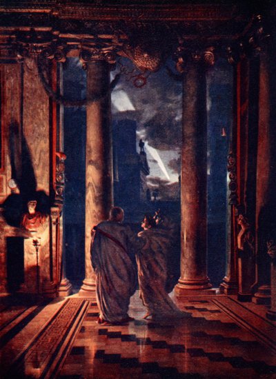 De Iden van maart (moord op Gaius Julius Caesar), 1883 door Edward John Poynter