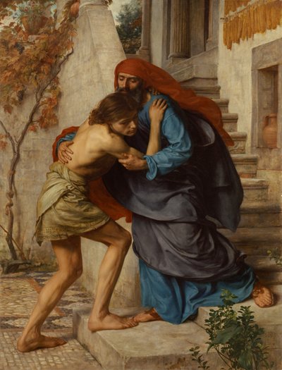 De terugkeer van de verloren zoon door Edward John Poynter
