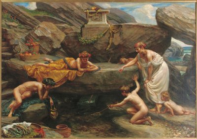De Wonderen van de Diepte: een Idylle door Edward John Poynter