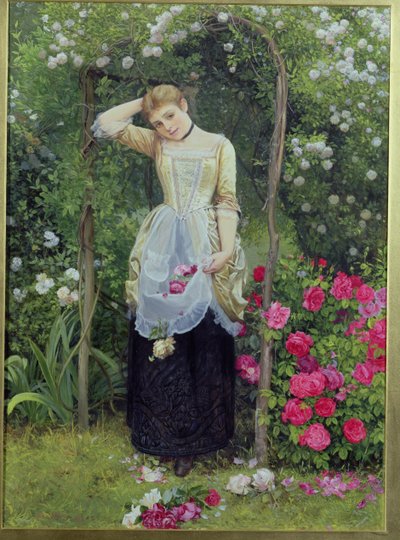 De rozenboog, 1877 door Edward Killingworth Johnson