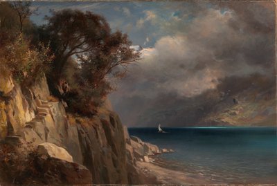 Meer Scène door Edward L. Custer