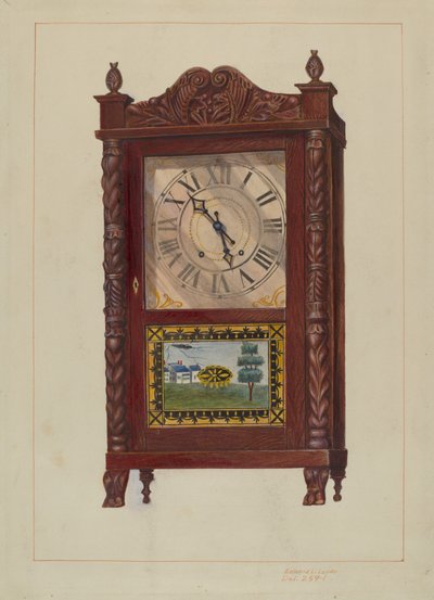 Klok door Edward L. Loper