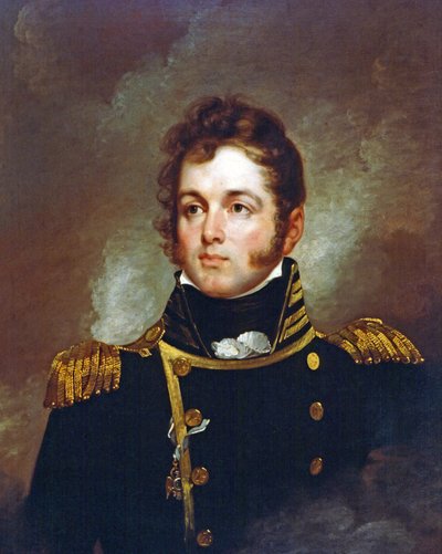 Portret van kapitein Oliver Hazard Perry, USN (1785-1819) door Edward L. Mooney