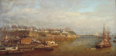 City Point, Virginia, Hoofdkwartier van Generaal Grant, 1873 door Edward Lamson Henry
