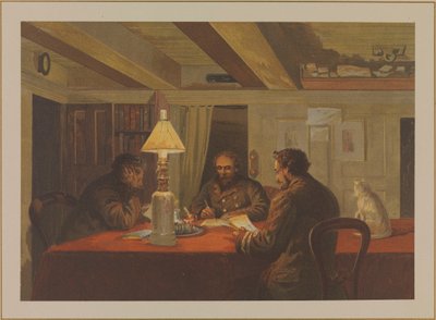 Polaire schetsen: Winterkwartieren binnen HMS 