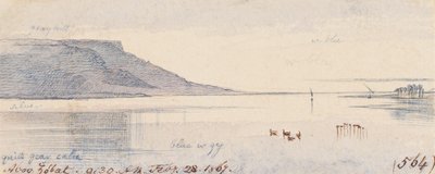 Aboo Zobat; 9.30 uur, 28 februari 1867 (564) door Edward Lear