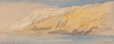 Abu Simbel, 13:00, 9 februari 1867 (384) door Edward Lear
