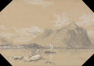 Balgrate. 14. Oktober. 1837 door Edward Lear