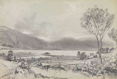 Bassenthwaite door Edward Lear