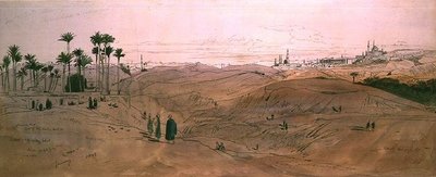 Caïro door Edward Lear
