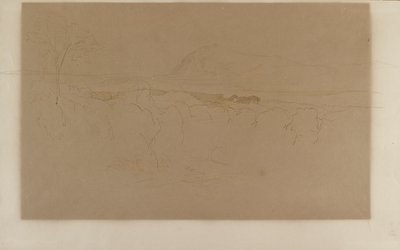 Calabrië, 1847 door Edward Lear