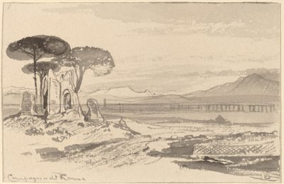 Campagna di Roma door Edward Lear