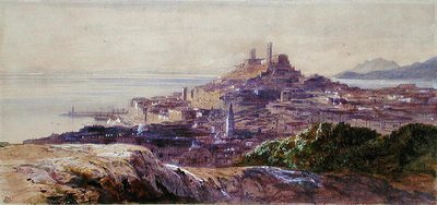 Cannes door Edward Lear