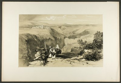 Collepardo door Edward Lear