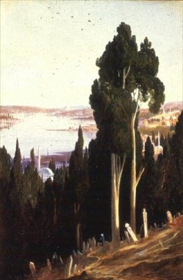 Constantinopel vanuit Egypte door Edward Lear