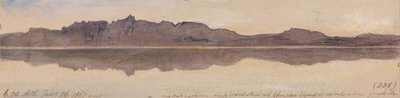 Dageraad aan de Nijl door Edward Lear