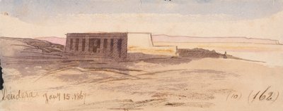 Dendera door Edward Lear