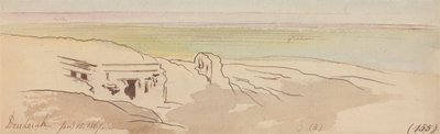 Dendera, 15 januari 1867 (155) door Edward Lear