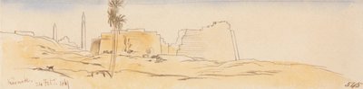 Karnak, 24 februari 1867 (545) door Edward Lear